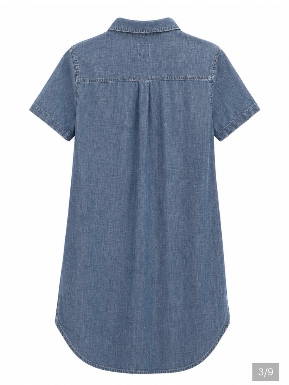 GAP Denim Shirt Dress - Blue - Picture 3 of 6